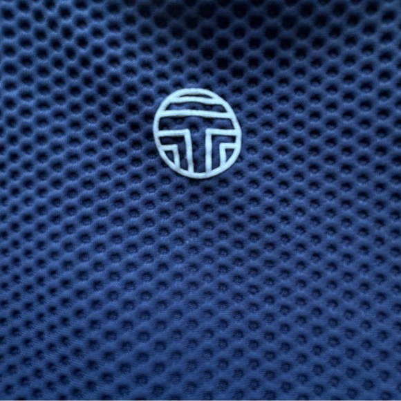 Tory Sport Navy Long Sleeve Top with White Accents - Picture 7 of 16